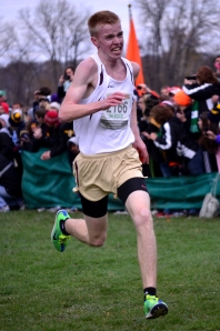 Jack Keelan of St. Ignatius    on his way to a win in the 3A state race.